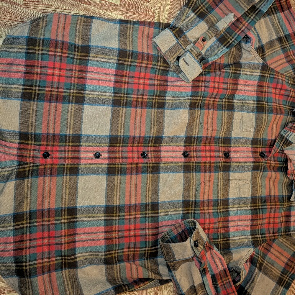 LL BEAN FLANNEL XL Multi Colored